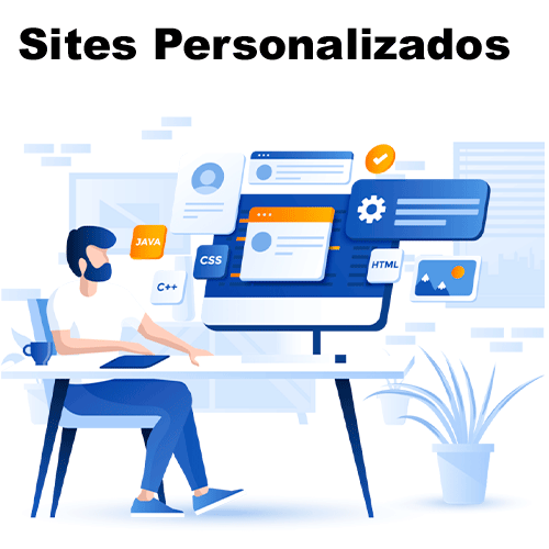 Criação de sites personalizados